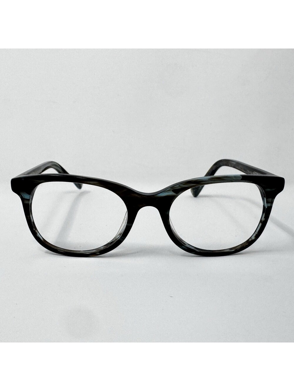 Warby Parker Clyde 140 Blue Green Eyeglass Frames 48-18-140